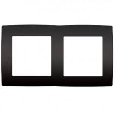 Πλαίσιο 2 Θέσεων Ανθρακί City 193551